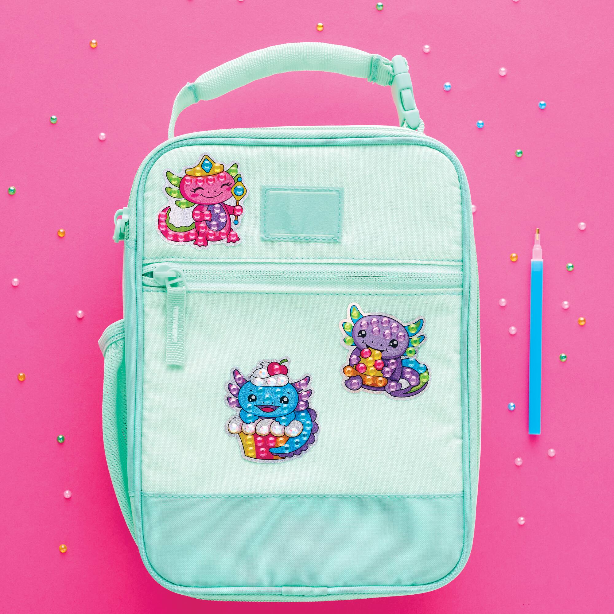 Creativity for Kids® Big Gem Diamond Painting Axolotl